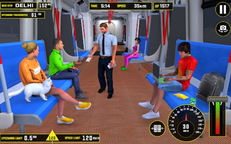 城市火车司机模拟器 3d