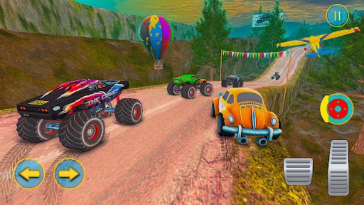 Monster Truck Games Muddy Race