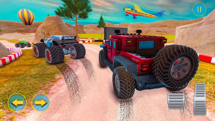 Monster Truck Games Muddy Race