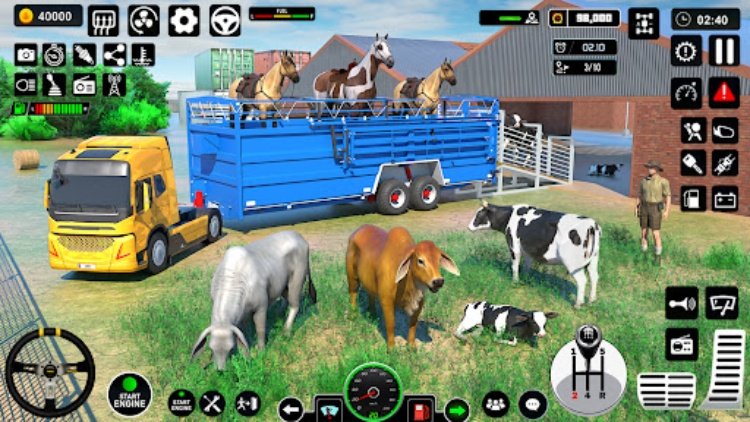 Animal Cargo Truck Transporter