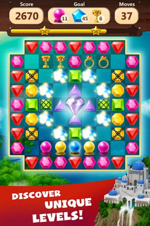 Jewels Planet  Match 3 Puzzle