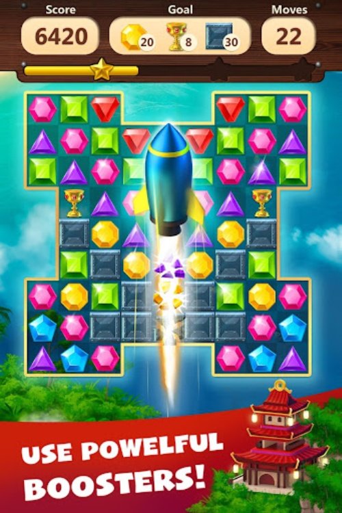 Jewels Planet  Match 3 Puzzle