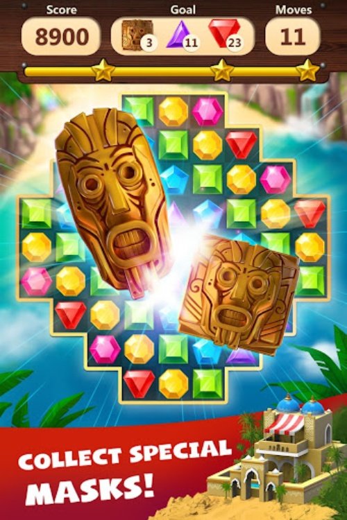 Jewels Planet  Match 3 Puzzle