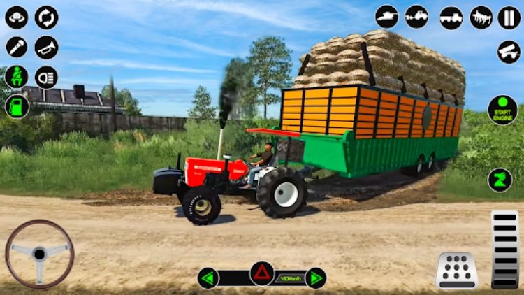 Farming Tractor Simulator Game