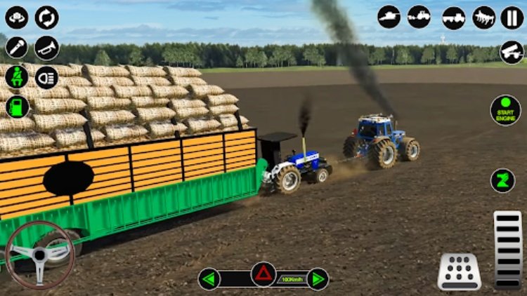 Farming Tractor Simulator Game