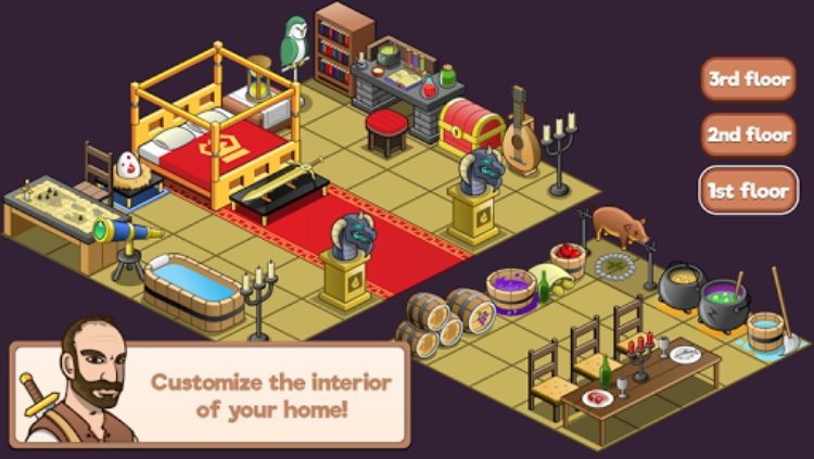 Medieval Life Game: 中世纪生活：城堡之王