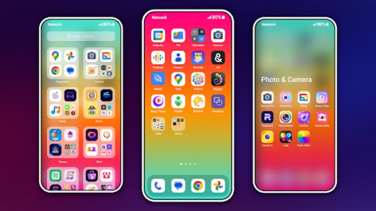 HiPhone Launcher, Phone 15