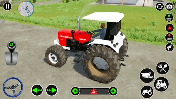 US Farming Tractor: Cargo Game