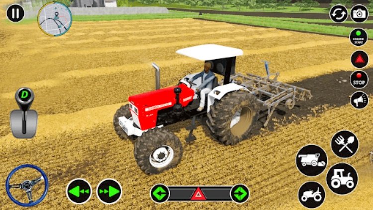 US Farming Tractor: Cargo Game