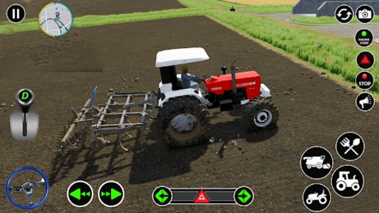 US Farming Tractor: Cargo Game