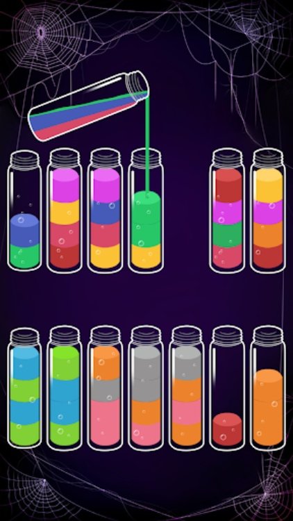 Soda Sort: Water Color Puzzle