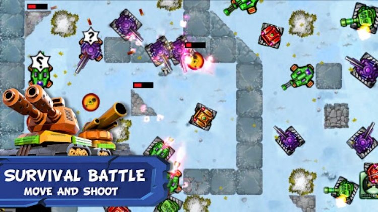 Tank Battles 2D
