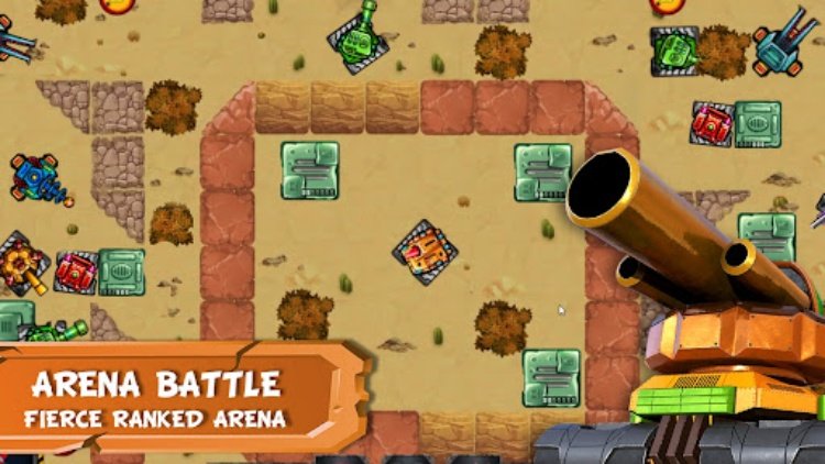 Tank Battles 2D