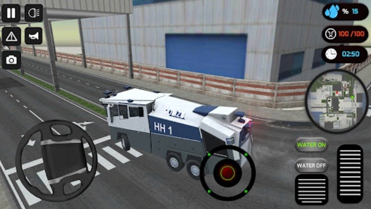 Police Riot Truck Simulator