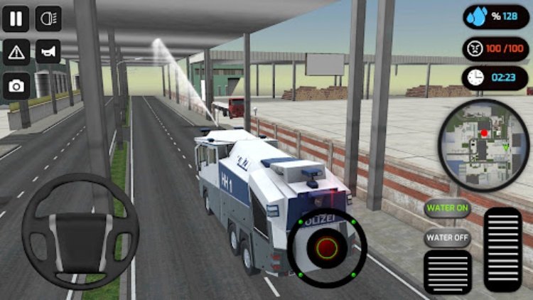 Police Riot Truck Simulator