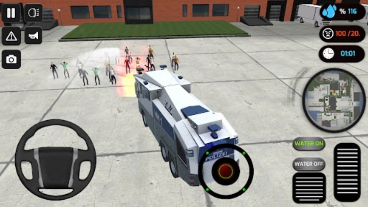 Police Riot Truck Simulator
