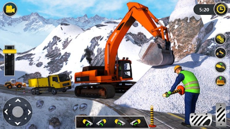 Construction Excavator Games