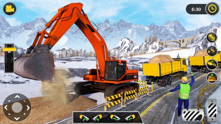 Construction Excavator Games