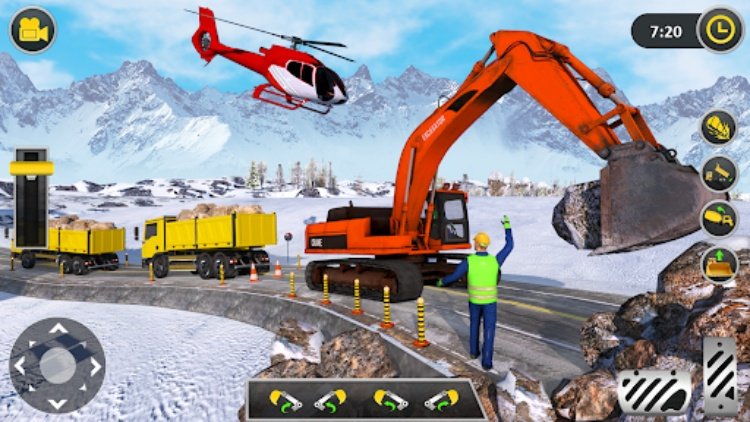 Construction Excavator Games