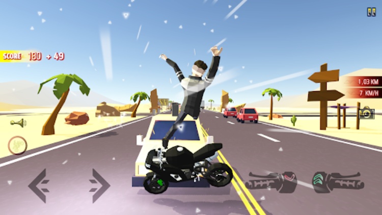 Moto Mad Racing：自行车游戏