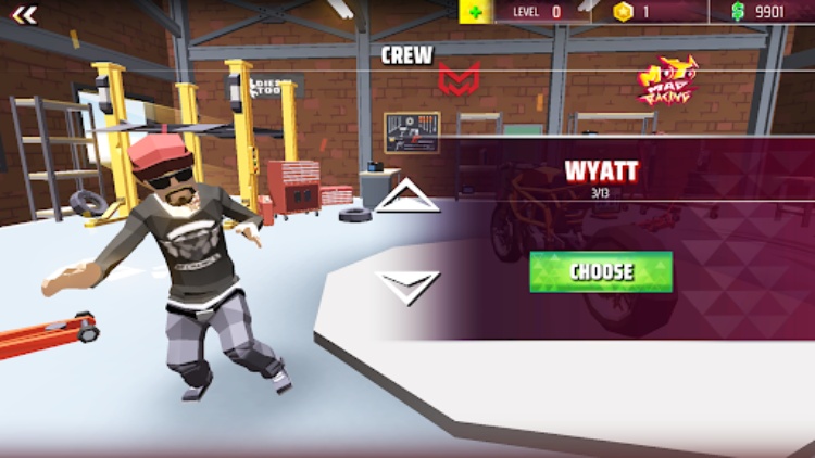 Moto Mad Racing：自行车游戏