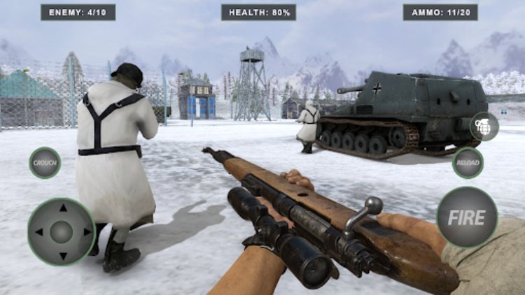 World War Sniper Hero