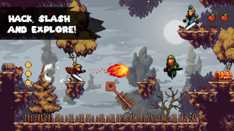 Apple Knight Action Platformer