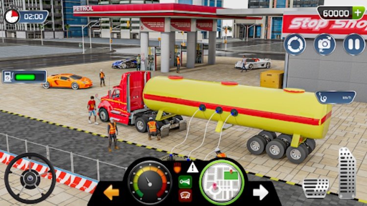 Oil Tanker Truck Games Sim