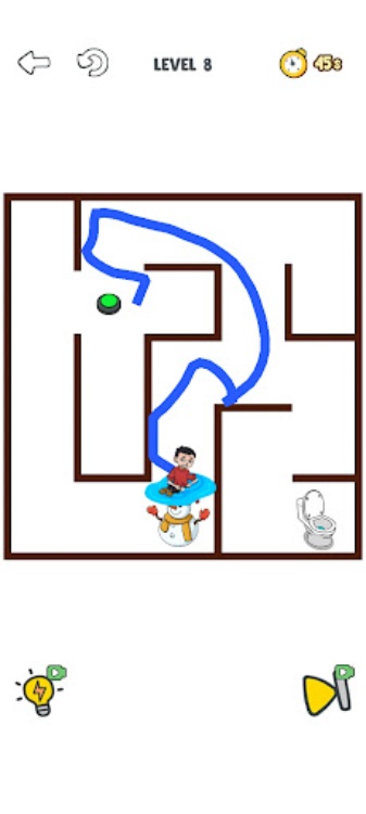 Toilet Maze: Rush to Pee