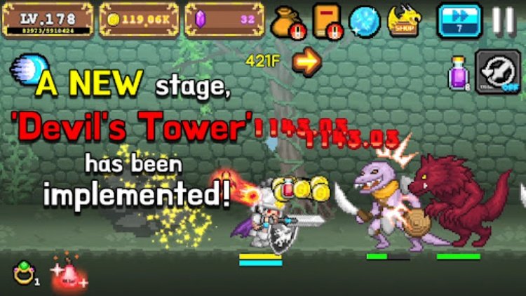 Tap Knight : Dragon's Attack