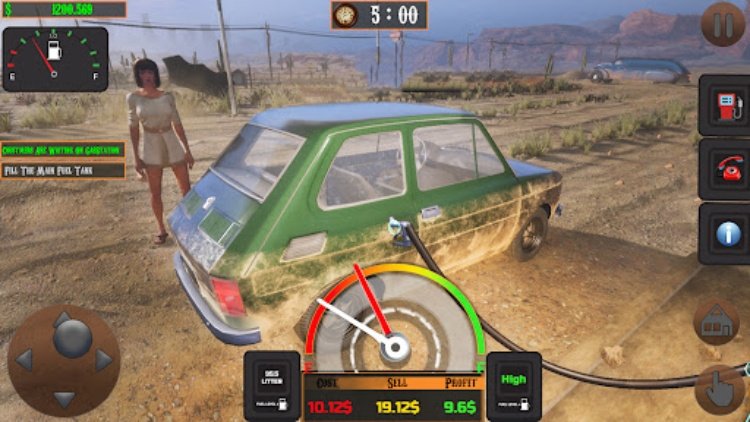 Gas Station 3D  Junkyard Sim