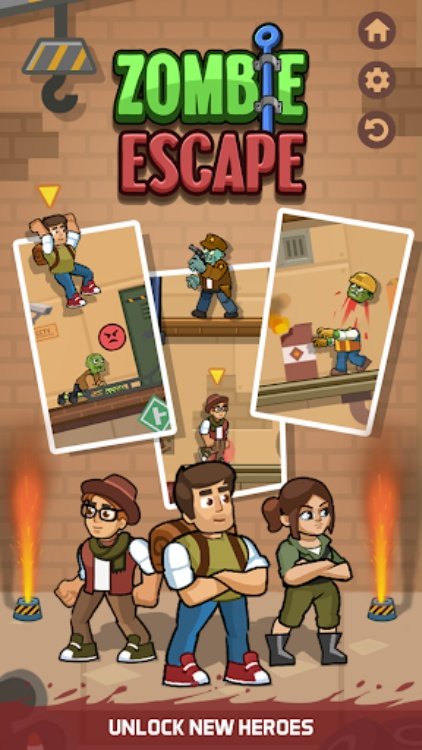 Zombie Escape: Pull the Pins!