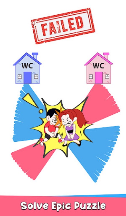 Toilet Rush Race: Draw Puzzle