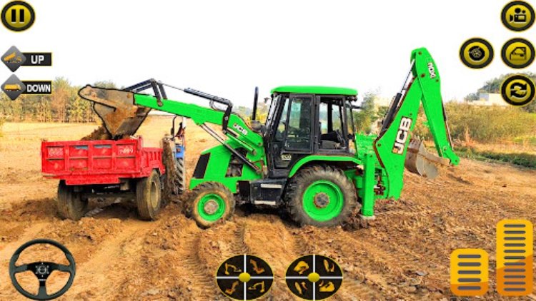 JCB 道路建设模拟游戏