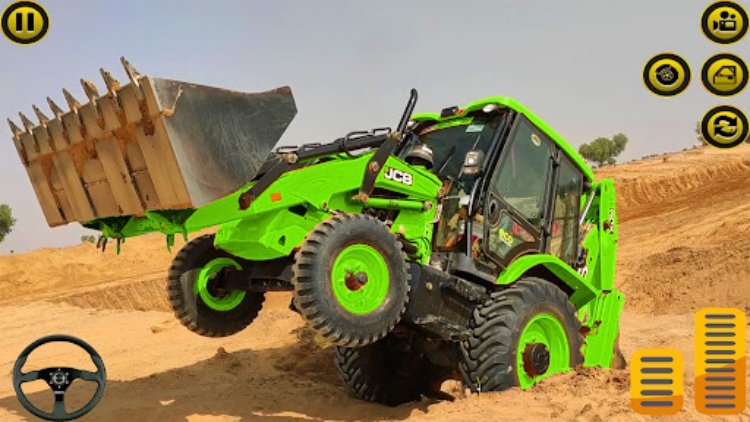 JCB 道路建设模拟游戏