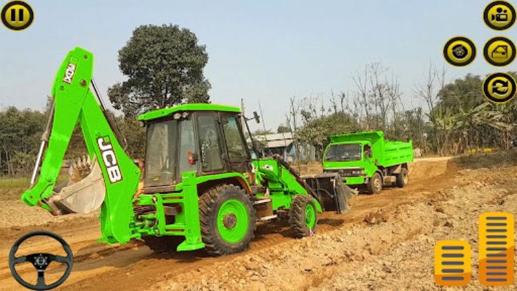 JCB 道路建设模拟游戏