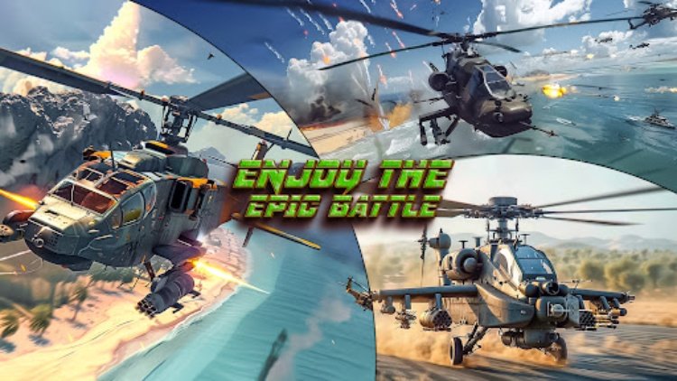 武装直升机 对战 直升机 游戏