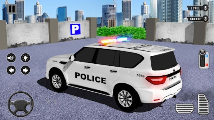 Police Car Games Parking 3D