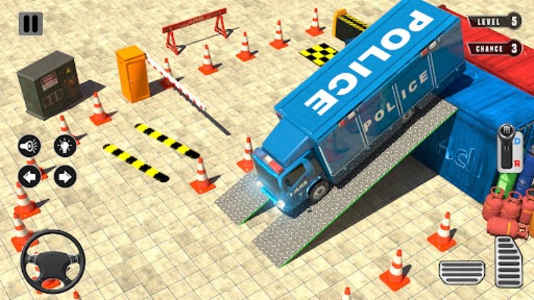 Police Car Games Parking 3D