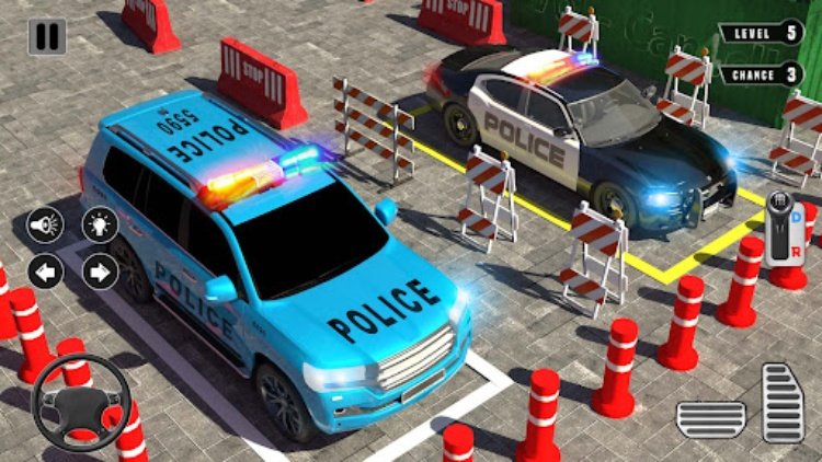 Police Car Games Parking 3D