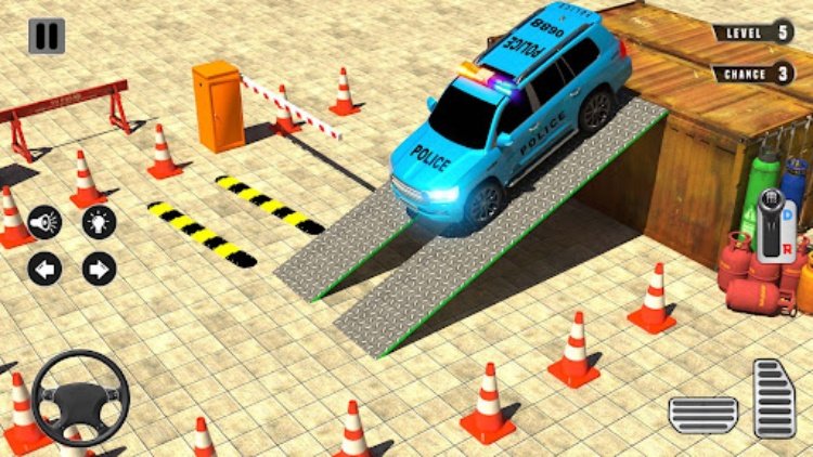 Police Car Games Parking 3D