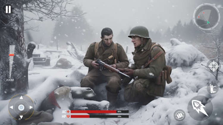 WW2 Survival Shooter :Gun fire