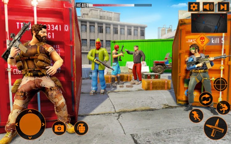 Commando Gun Shooting Games 3D