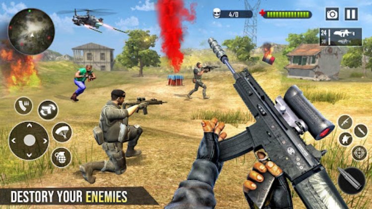 Modern Fire Battleground Squad