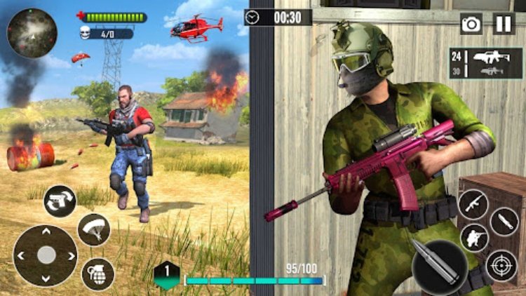 Modern Fire Battleground Squad