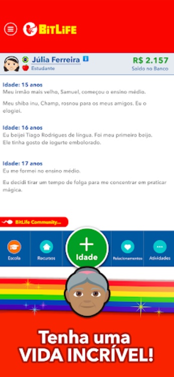 BitLife BR  Simulação de vida
