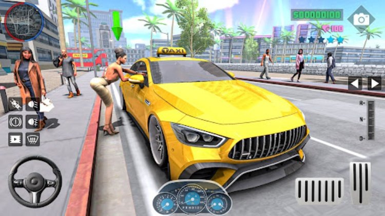 US City Taxi Driving Simulator