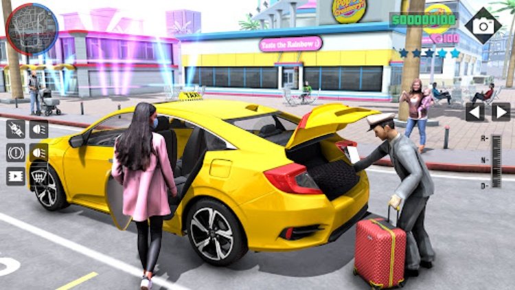 US City Taxi Driving Simulator