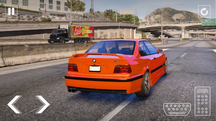 Simulator BMW E36 Car Driving