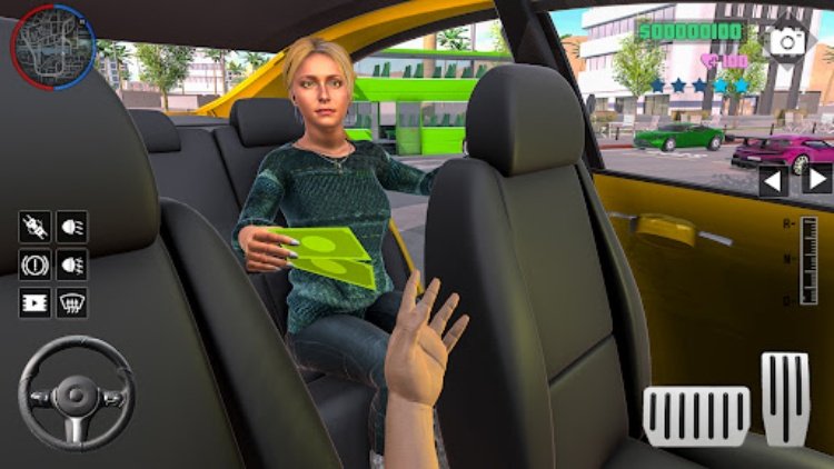 US City Taxi Driving Simulator